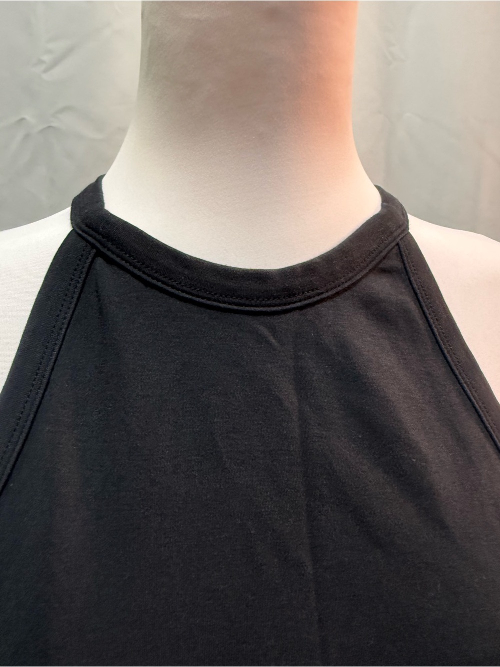 Fabletics Black Halter Midi Dress - Picture 2 of 6